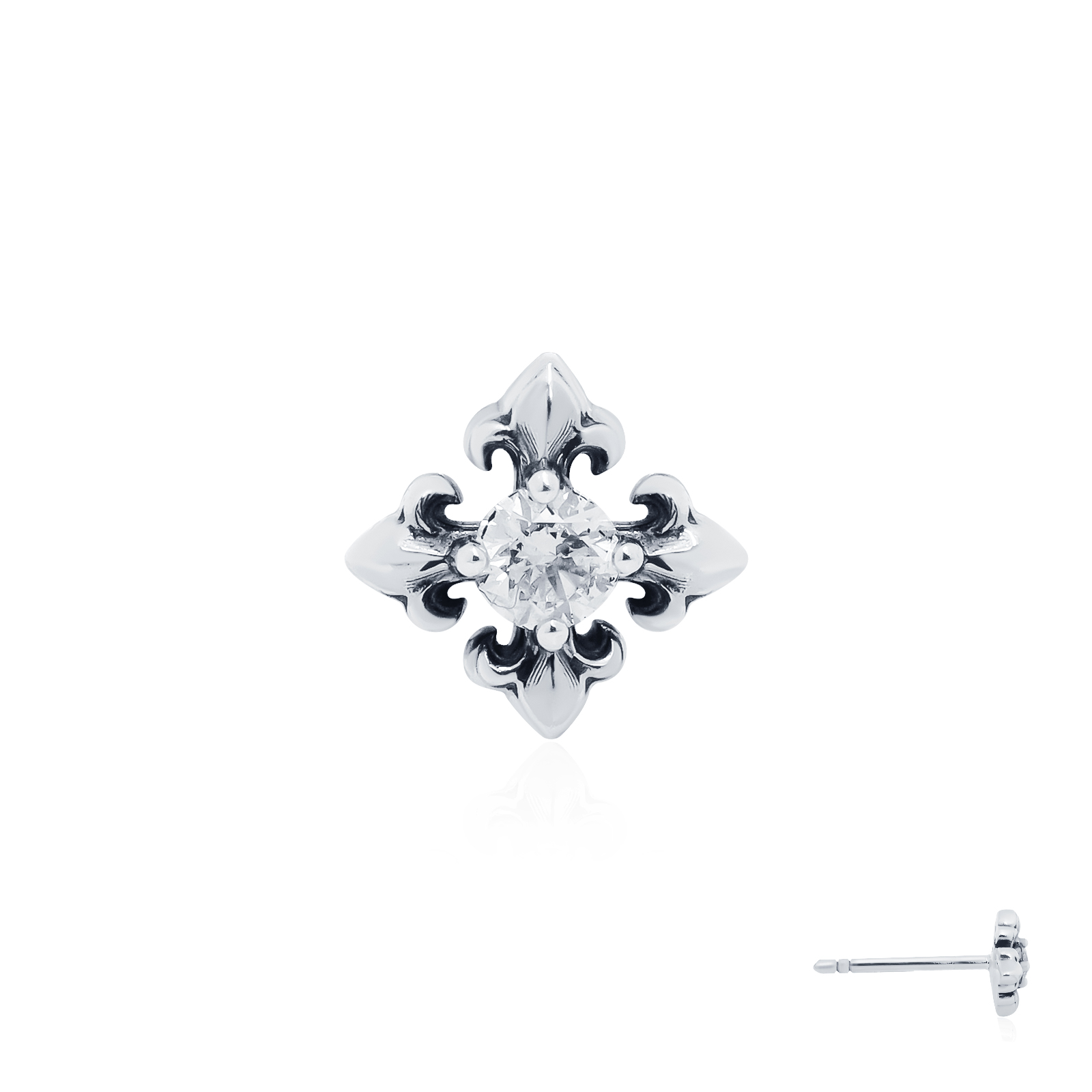 The Rituals Cross Nano-Stardust Earring Stud