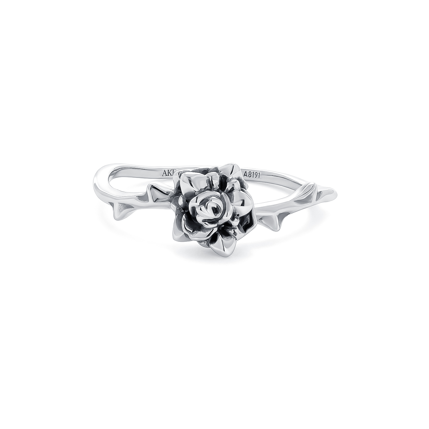 Fierce Rose Have Thorns ring
