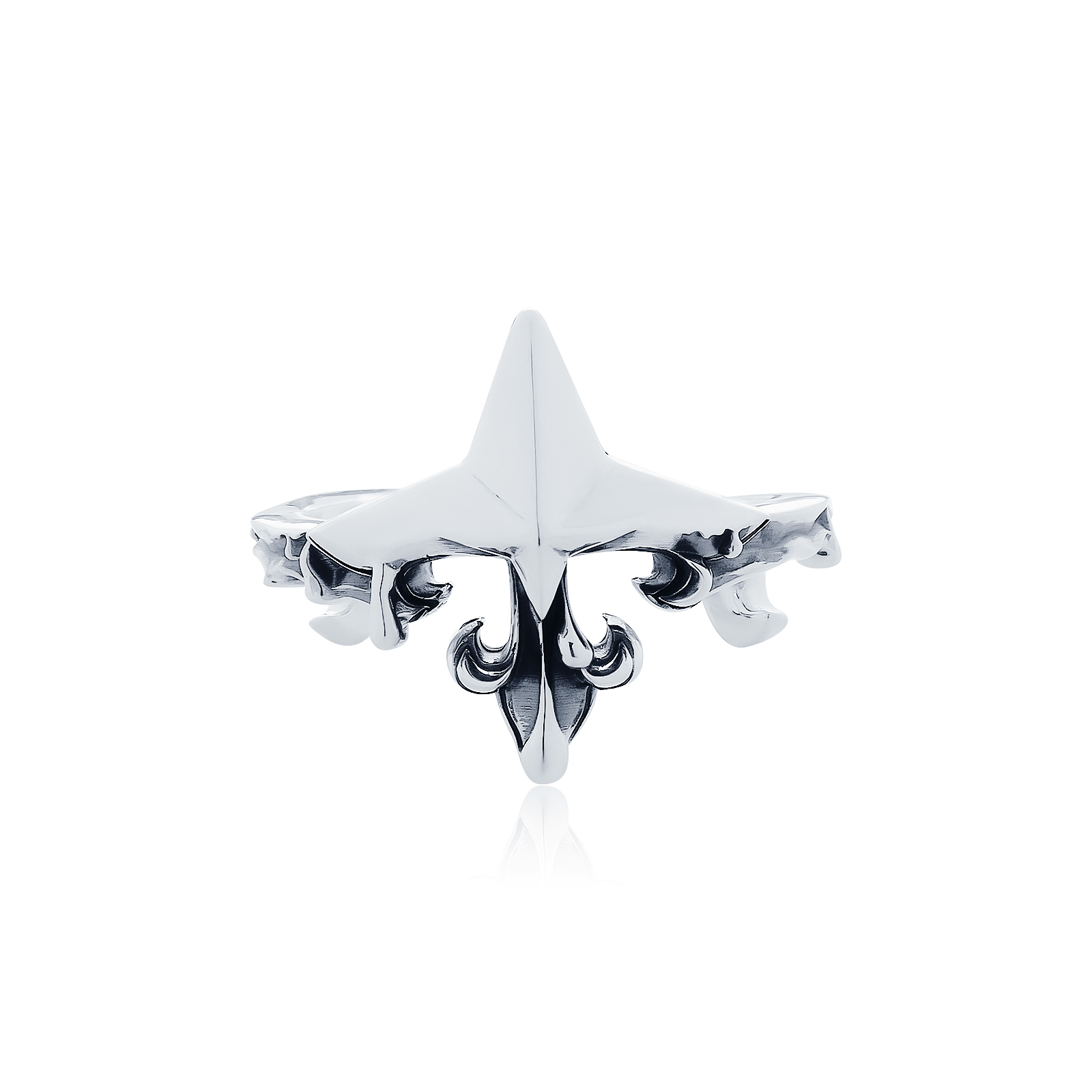 The Melting Cross ring