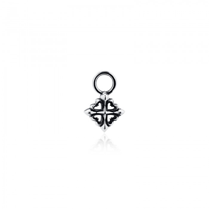 ake ake A la carte Rituals Cross Charm - GM จี้เงินแท้ 925 ลายกางเขน **จำหน่ายเป็นชิ้น ใส่ร้อยชุดต่างหูห่วง A La Carte หรือต้องใช้ตัวเกี่ยวห่วงคล้องต่างหูแยก