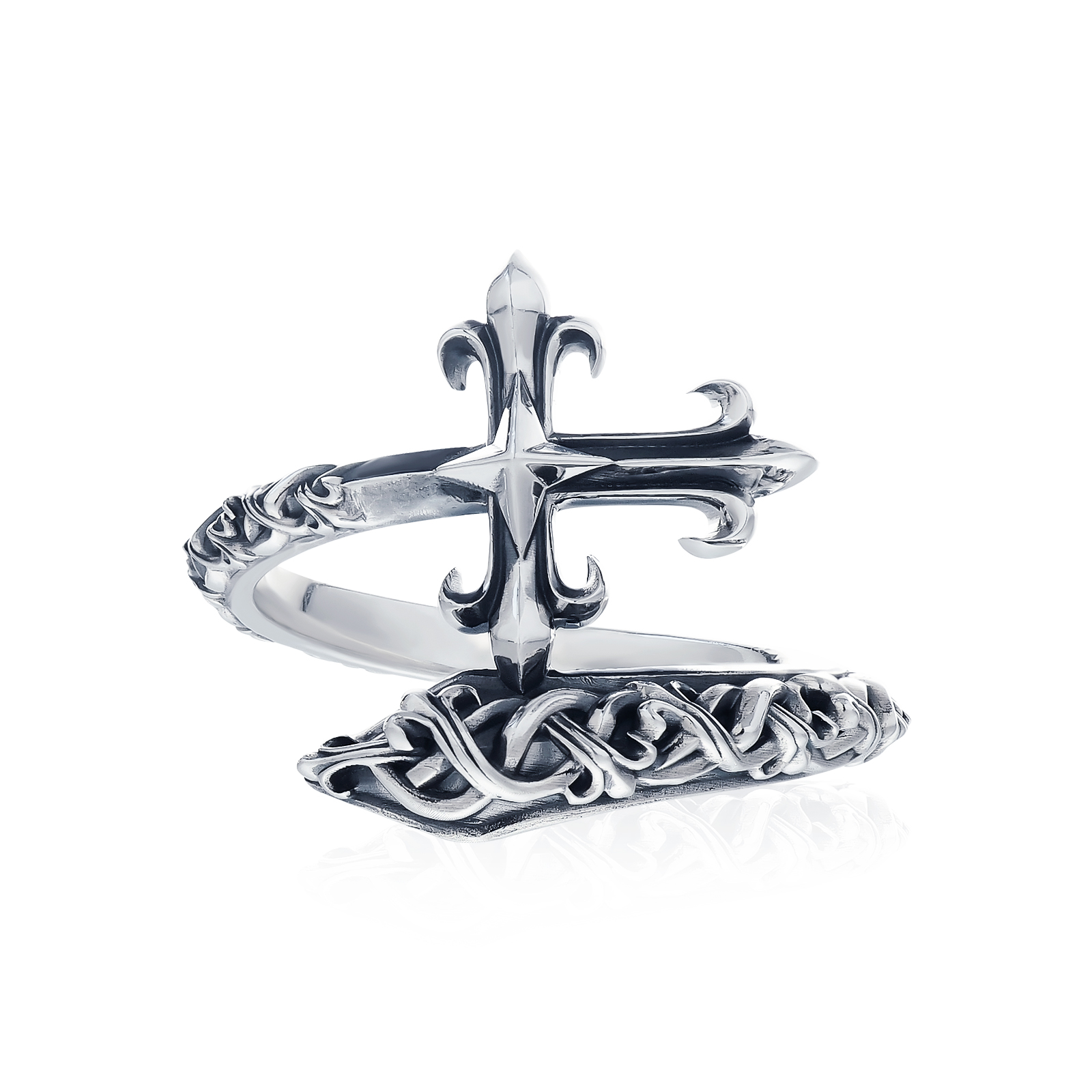 Prophet's Calibur Braided Twisted Ring