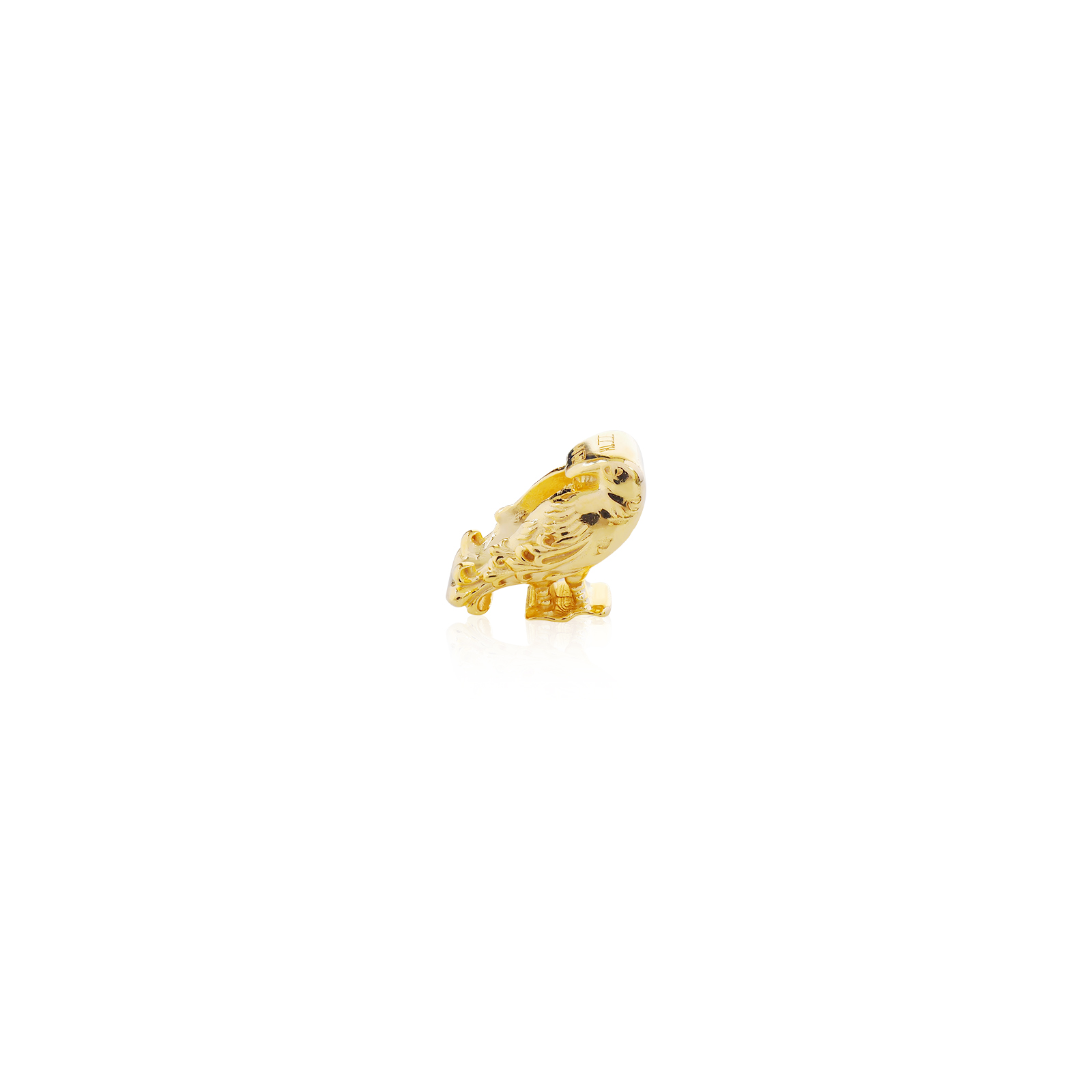 Raven Claw bead - 24 Karat Gold